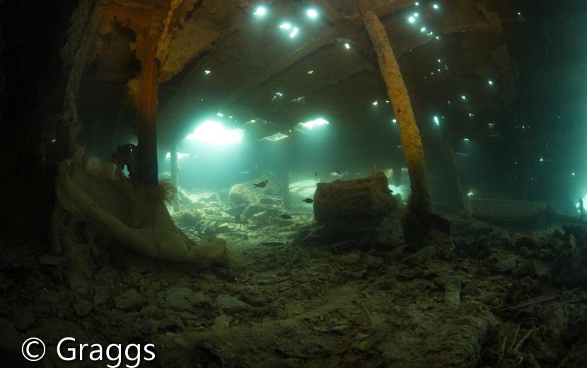 inside the HMS Maori