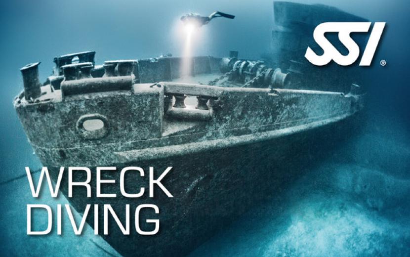 SSI wreck diving card