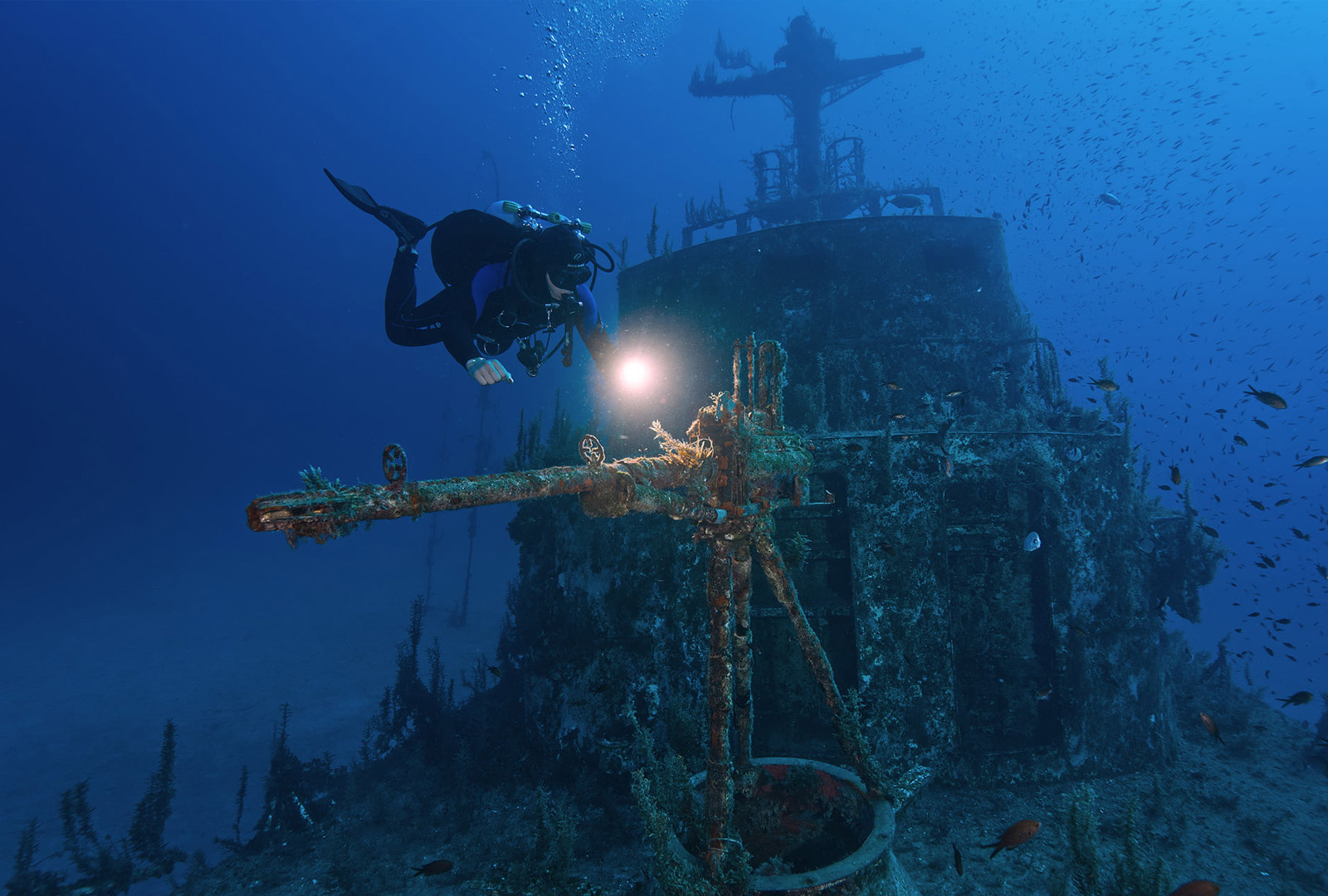 wreck diver